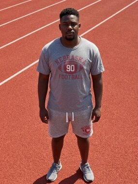 Men's XL Nebraska Football T-shirt